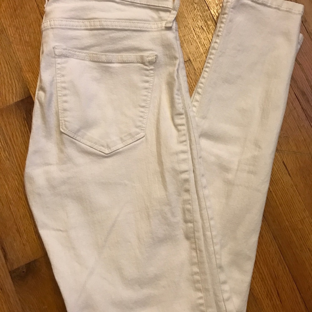 H&M WHITE DENIM